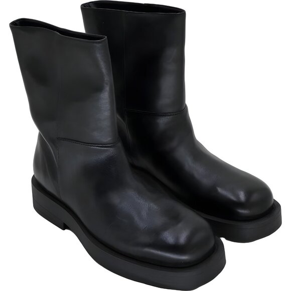 Schutz Jamie Black Round Toe Ankle Boots for Women US 7.5M - Picture 4 of 6